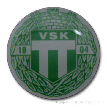 Sports Pin/Badge, Available in Different Types of Finishes, Customized Designs are Welcome